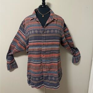 Sun + Stone Multicolor Striped Shirt